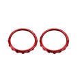 For Xbox One Elite 1pair 3D Replacement Ring Handle Accessories, Color: Red Plating
