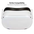 For Meta Quest 2 VR Front Cover Protective Face Shell(Transparent)
