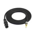 3.5mm To Caron Female Sound Card Microphone Audio Cable, Length: 10m