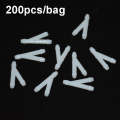 200pcs/bag Universal Car Spray Hose Connector Connection Tube Plastic Snap, Style: Y Type
