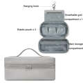 Baona BN-DS006 for Dyson Airwrap Multifunctional PU Leather Storage Bag(Grey)