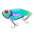 HENGJIA Metal VIB Micro-Bait Sequin Full Swimming Layer Fake Bait, Specification: 10g(Without Fis...