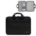 Baona BN-I003 Oxford Cloth Full Open Portable Waterproof Laptop Bag, Size: 13/13.3 inches(Black)
