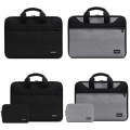 Baona BN-I003 Oxford Cloth Full Open Portable Waterproof Laptop Bag, Size: 13/13.3 inches(Gray+Po...