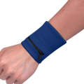 With Zipper Wrist Wallet Key Coin Wrist Bag Personalized Wrist Guard(Dark Blue)