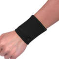 With Zipper Wrist Wallet Key Coin Wrist Bag Personalized Wrist Guard(Black)