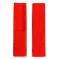 For Samsung BN-Q789FC 2pcs Remote Control Dustproof Silicone Case(Red)