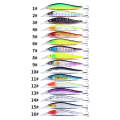 HENGJIA MI135 13.5cm 15.6g Sea Fishing Long-casting Floating Minnow Bionic Lures(14)