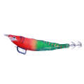 HENGJIA SJ033 Luminous Steel Wire Banana Shrimp Fake Bait, Size: 12cm 14.3g(Red Head Green Tail)
