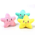 3pcs Pet Teething Toy Plush Starfish Sounding Toy(Yellow)