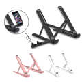 2 In 1 Laptop Mobile Phone Stand Heightening Cooling Stand(Pink)