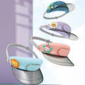 Cute Pet Bladeless Fan Hat USB Rechargeable Adjustable Speed Summer Sun Protection Sunshade Fan(F...