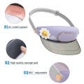 Cute Pet Bladeless Fan Hat USB Rechargeable Adjustable Speed Summer Sun Protection Sunshade Fan(S...