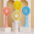 M9 Handheld Mini Fan Outdoor USB Charging Desktop Fan 2500mAh(Pink)