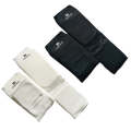 Elastic Breathable Karate Leg Guards Taekwondo EVA Board Protective Gear, Specification: M (Black)