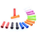 50pcs Mountain Road Bicycle Aluminum Alloy Brake Shifting Cable Core Cap(Random Color Delivery)