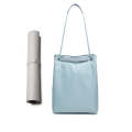 For Apple Macbook Shoulder / Handheld / Messenger Computer Bag, Size: Large(Lake Blue+Gray Mouse ...