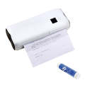Home Small Phone Office Wireless Wrong Question Paper Student Portable Thermal Printer, Style: Bl...