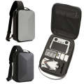 For DJI Mini 3 / Mini 3 Pro Hard Shell Storage Bag Box Chest Bag Shoulder Bag Messenger Bag(Dark ...
