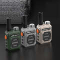 JINLIDE 3-5km 8W 6000mAh Hand-held Walkie Talkie Wireless Copy Frequency Ham Radio(Gray)