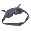 For DJI Goggles 2 Foam Padding Sponge Eye Pad Mask With Lens Cover Black