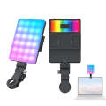 V11RGB With Screen  5W Mobile Phone Fill Light Live Broadcast Pocket Light