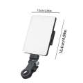 V11 Cool & Warm  With Screen  5W Mobile Phone Fill Light Live Broadcast Pocket Light