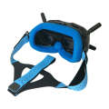 For DJI FPV Goggles V2 Foam Padding Headband Accessories, Blue Face  Mask+Blue Headband