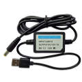 2pcs DC 5V to 9V USB Booster Line Mobile Power Cord
