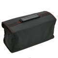 For Nintendo Switch Game Console Storage Bag PU Handbag Carrying Bag(Black)