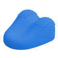 QC070 Elastic Gel Cervical Massage Pillow Shoulder and Neck Correction Traction Cushion(Navy Blue)