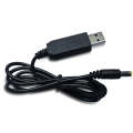 2pcs DC 5V To 12V USB Booster Cable Mobile Power Router Power Cord