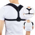 Adjustable Back Posture Corrector Improve Hunchback Belt For Women And Men, Color: With  Shoulder...
