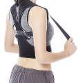 Student Adult Back Posture Corrector Shoulder Brace Strap(Black)