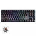 Ajazz AK40pro 87 Keys Bluetooth/Wireless/Wired Three Mode Game Office Mechanical Keyboard Mixed L...