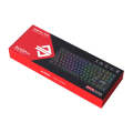 Ajazz AK40pro 87 Keys Bluetooth/Wireless/Wired Three Mode Game Office Mechanical Keyboard Mixed L...