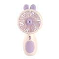 AP238 Outdoor Mini Portable Handheld USB Fan Night Light(Pink)