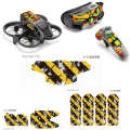 For DJI Avata RCSTQ Body Sticker For Goggles 2 Glasses PVC Colorful Sticker Set(Camouflage Yellow...