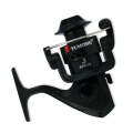 YUMOSHI JL200 Fishing Reel Without Line Plating Head Metal Movement Spinning Reel(Injection Black)