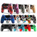 For PS4 Wireless Bluetooth Game Controller With Light Strip Dual Vibration Game Handle(Burst)