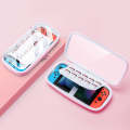 018 for Nintendo Switch/Oled Game Console Waterproof and Anti-fall Storage Bag, Color: Pink