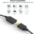 QGeeM QG-HD19 4K HDMI 2.0 Extension Cable Supports 3D, HD, 2160p, Compatible With Roku Fire Stick...