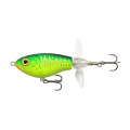 DF065 9g Double Paddle Tractor Surface Tether Roadrunner Fake Lure Long-distance Casting Lure(Tig...