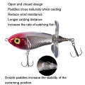 DF065 9g Double Paddle Tractor Surface Tether Roadrunner Fake Lure Long-distance Casting Lure(Red...