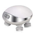 K111 Hot Compress Red Light Head Massager Electric Kneading Vibration Waterproof Head Instrument,...
