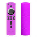 For Amazon Fire TV Stick 4K 2nd Remote Control Anti-Fall Silicone Protective Case(Purple)