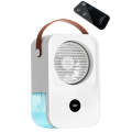 MT-F60 Smart Digital Display USB Charging Air Cooler Desktop Mist Humidification Fan, Mode: Remot...