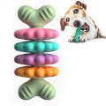 BG5051 Pet Chew Toys Bone Shape Dog Teething Sticky, Style: 4 Petals(Green)