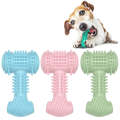 BG5045 TPR Pet Chewing Toys Hammer Shape Dog Teething Stick(Pink)