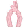 BG5058 Pet Chew Toys Crocodile Pliers Shape Dog Teething Stick(Pink)